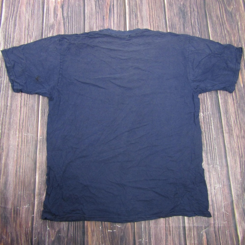 Vintage Jerzees Alaska Wolves Shirt Mens XL Blue Nature Wildlife Graphic Tee 90s - Picture 5 of 8